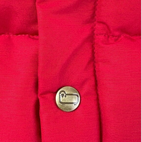 Woolrich 21053 Red Quilted Down Puffer Vest - Picture 4 of 9